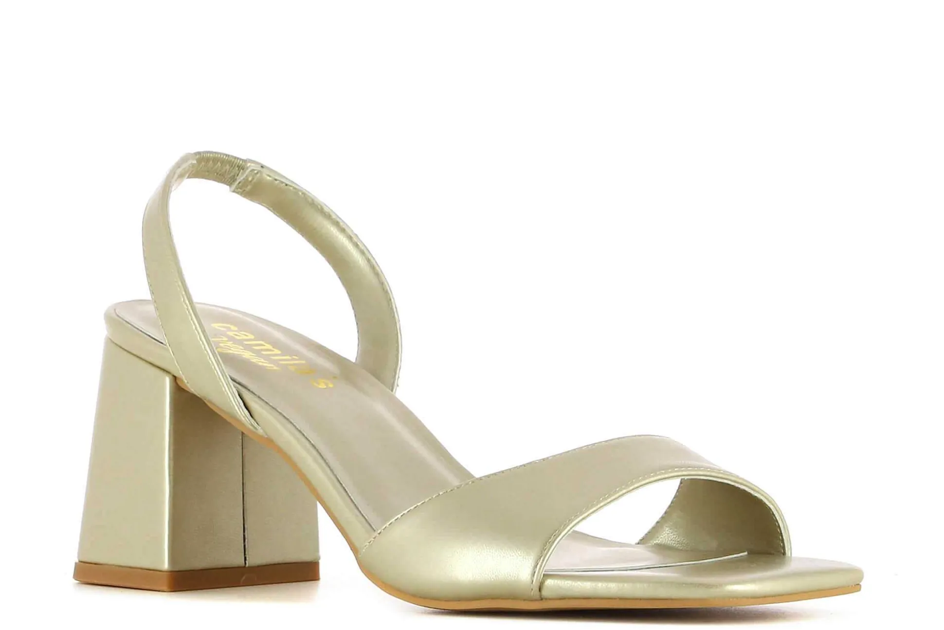 Sandalias De Tacon Gao