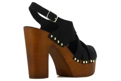 Sandalias De Tacon Malvarrosa