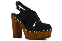 Sandalias De Tacon Malvarrosa