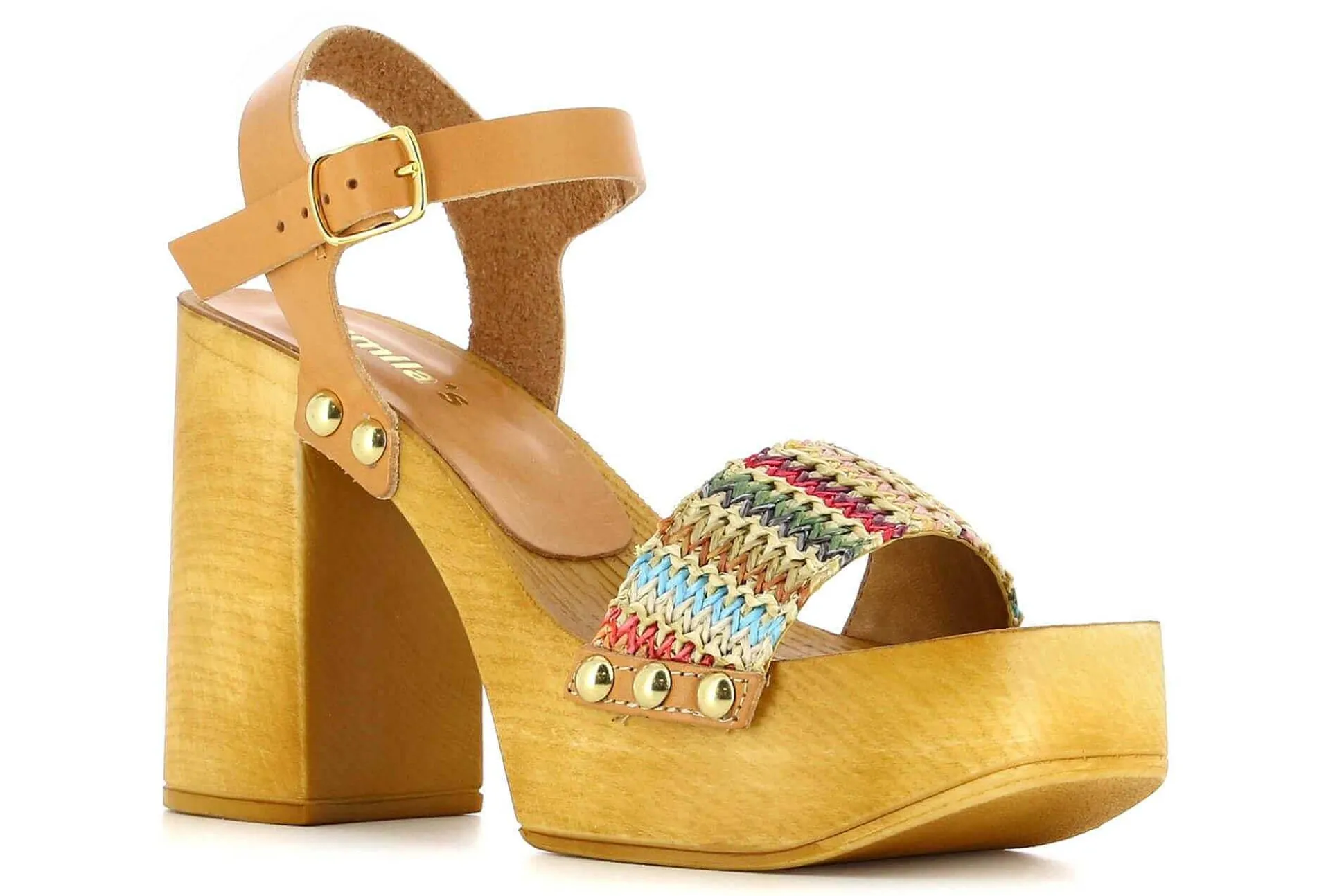 Sandalias De Tacon Midi