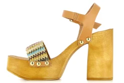 Sandalias De Tacon Midi