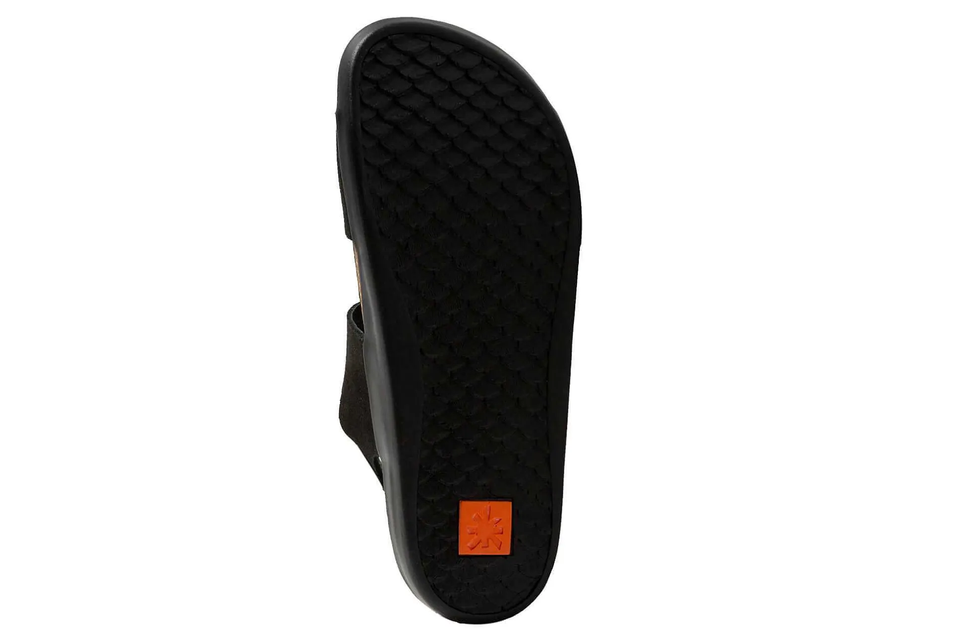 Sandalias Planas 1386/Skin Back Black