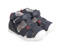 Sandalias Primeros Pasos 222132/A Azul Marino (Rejilla)